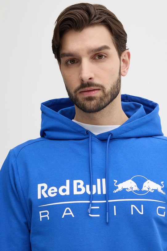 Red Bull Racing x Pepe Jeans bluza TEAM LOGO HOODY niebieski RM580016