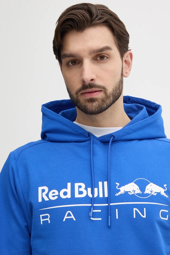 Red Bull Racing x Pepe Jeans bluza TEAM LOGO HOODY niebieski RM580016