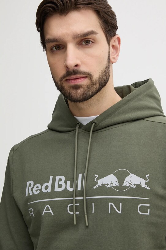Кофта Red Bull Racing x Pepe Jeans TEAM LOGO HOODY зелений RM580016