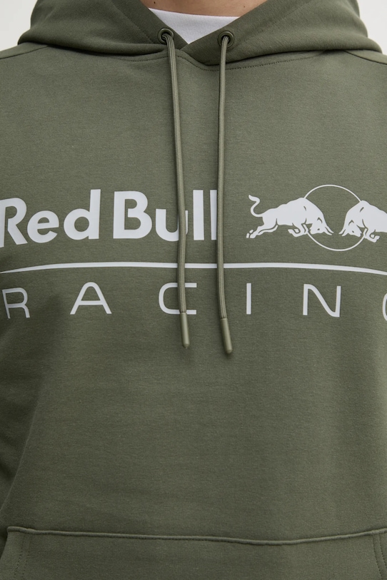 Μπλούζα Red Bull Racing x Pepe Jeans TEAM LOGO HOODY RM580016 πράσινο