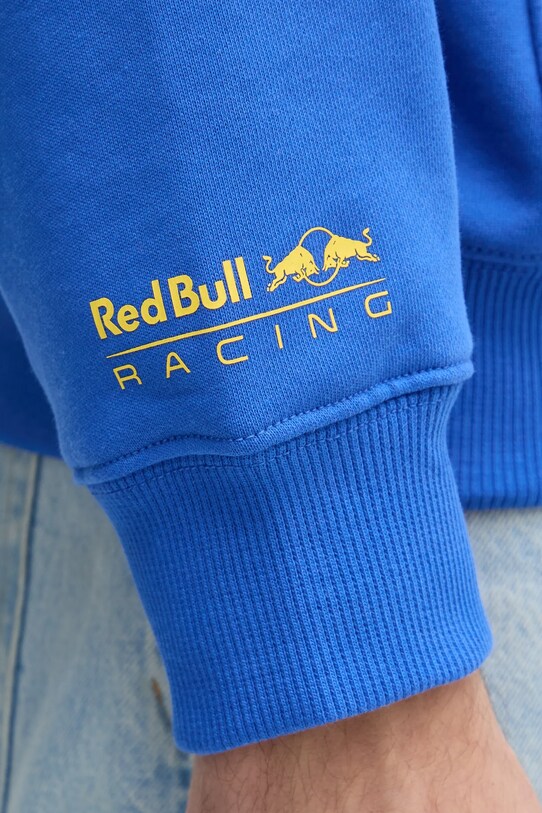 Red Bull Racing x Pepe Jeans bluza bawełniana BREAKING RECORDS HDY RM580021 fioletowy