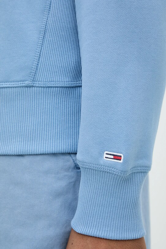 Tommy Jeans pamut melegítőfelső DM0DM20832 kék
