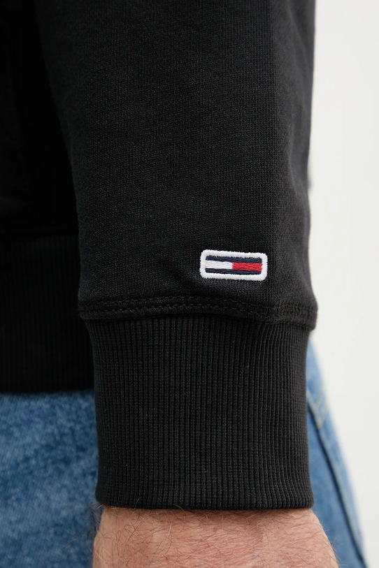 Бавовняна кофта Tommy Jeans DM0DM20835 чорний