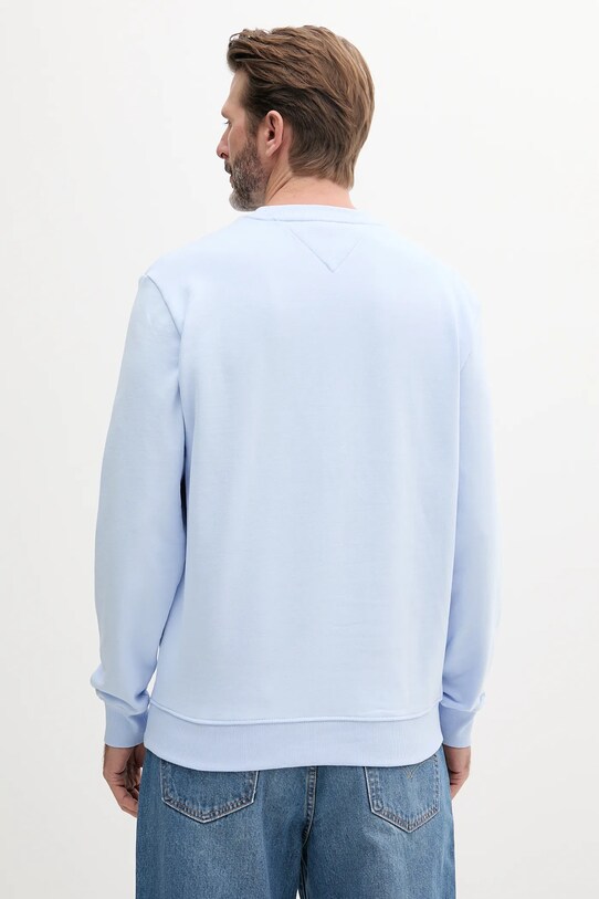 Tommy Jeans bluza bawełniana DM0DM20849 niebieski SS25