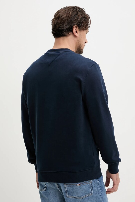 Oblečení Bavlněná mikina Tommy Jeans DM0DM20849 námořnická modř