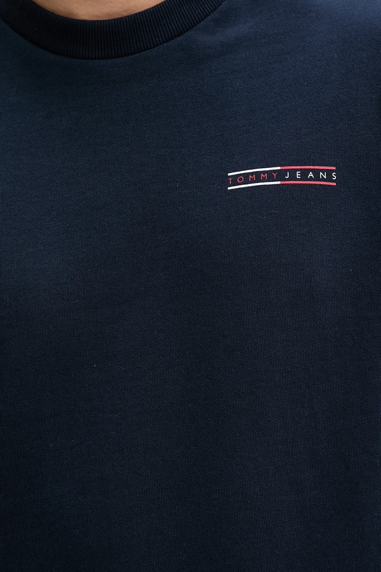 Tommy Jeans hanorac de bumbac DM0DM20849 bleumarin