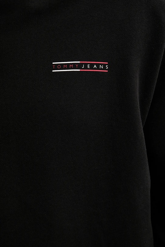 Tommy Jeans hanorac de bumbac DM0DM20849 negru