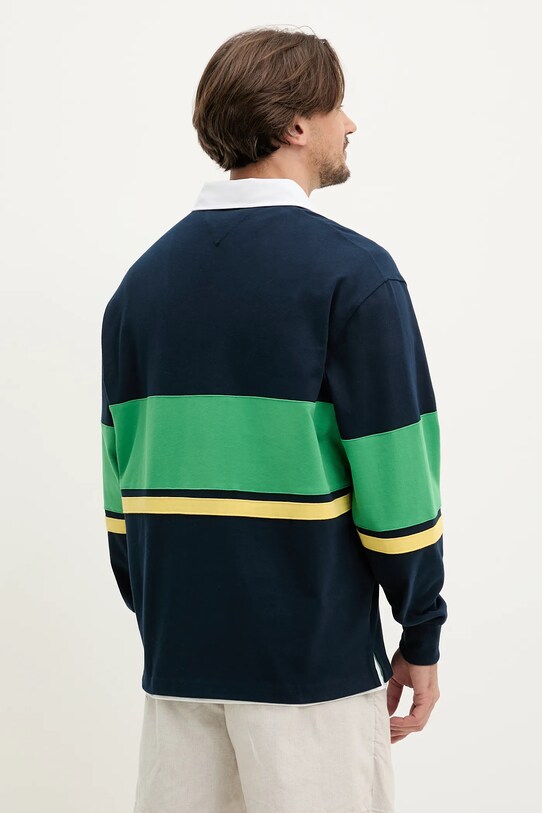 Одежда Хлопковая кофта Tommy Jeans DM0DM21349 тёмно-синий