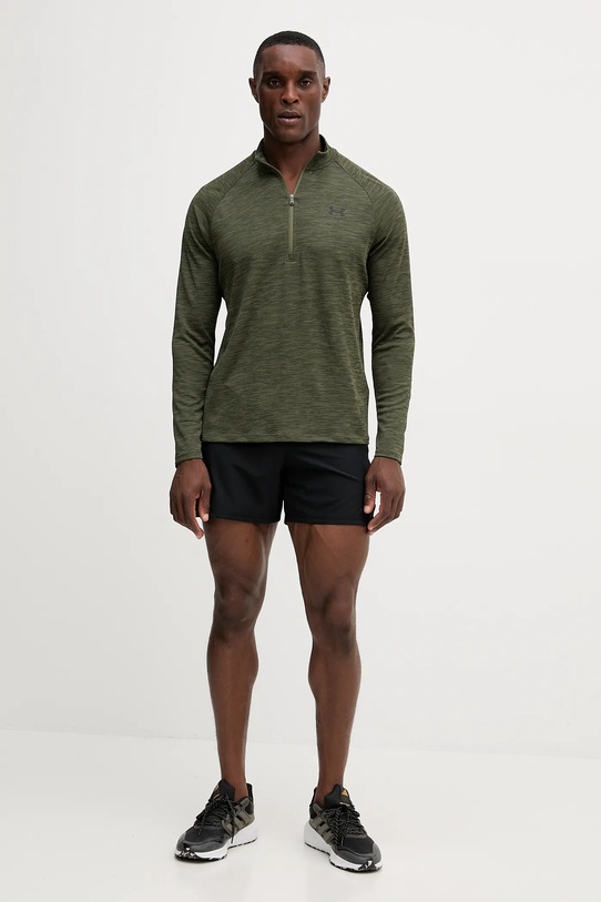 Under Armour bluza treningowa Tech Textured 1382797 zielony AW25