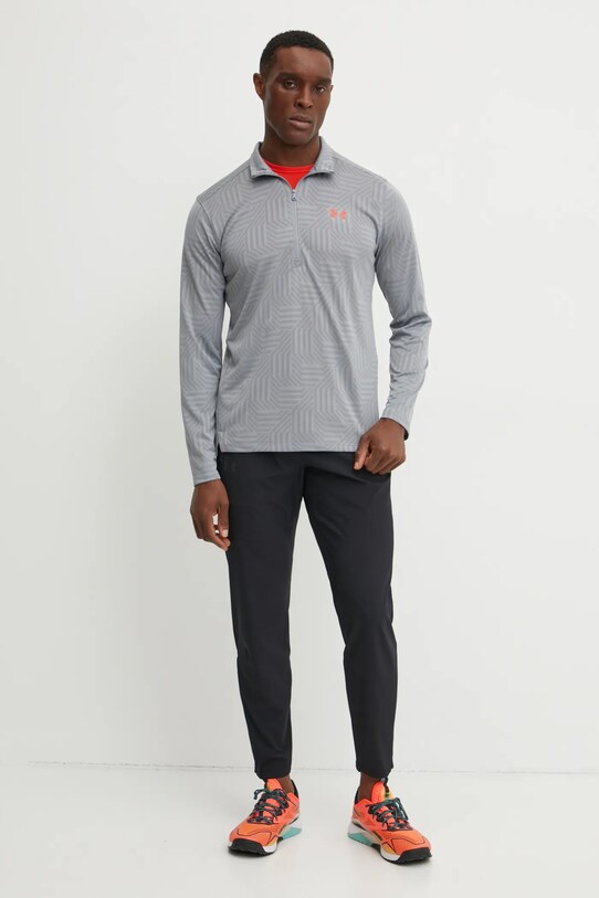 Φούτερ προπόνησης Under Armour UA Tech Geotessa 1385260 γκρί SS25