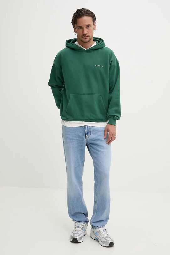 Mikina Abercrombie & Fitch KI122.5215.300 zelená SS25