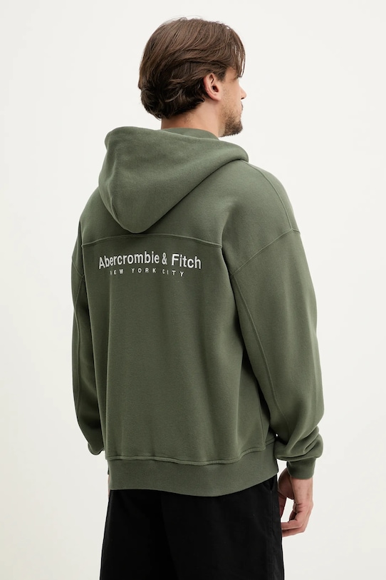 Odjeća Dukserica Abercrombie & Fitch KI175.5120.300 zelena