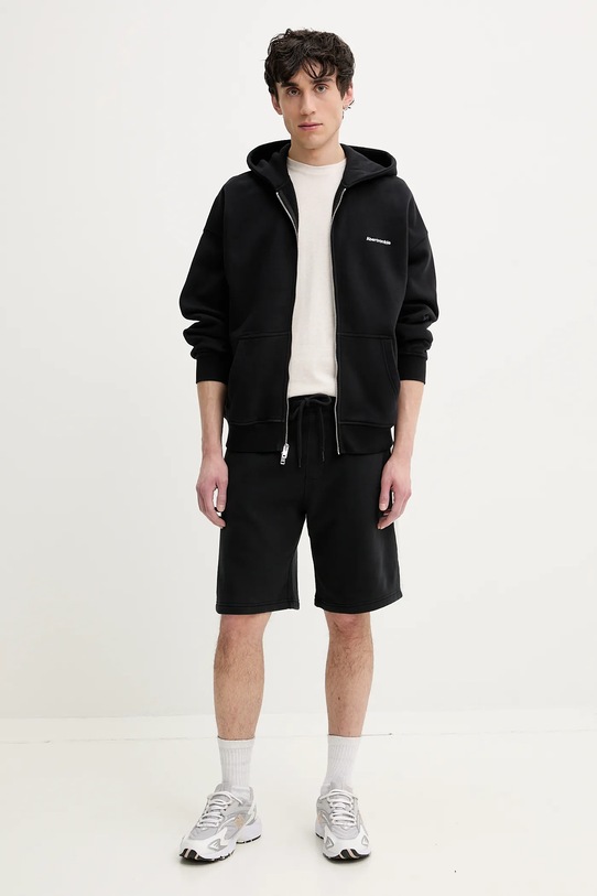 Μπλούζα Abercrombie & Fitch KI175.5120.900 μαύρο SS25