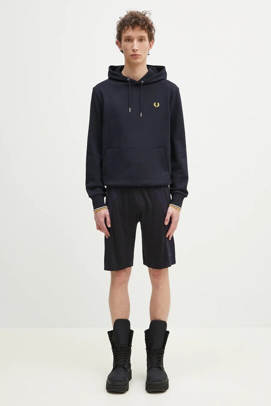 Хлопковая кофта Fred Perry M2643.W53 тёмно-синий