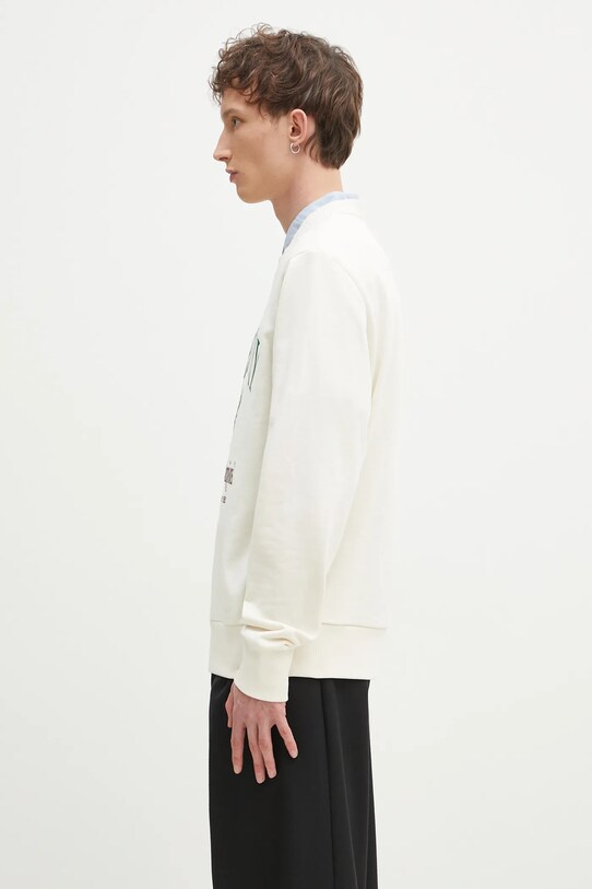 Fred Perry cotton sweatshirt M9891.560 beige SS25