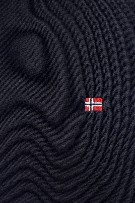 Памучен суичър Napapijri Balis Crew NP0A4H891761 тъмносин