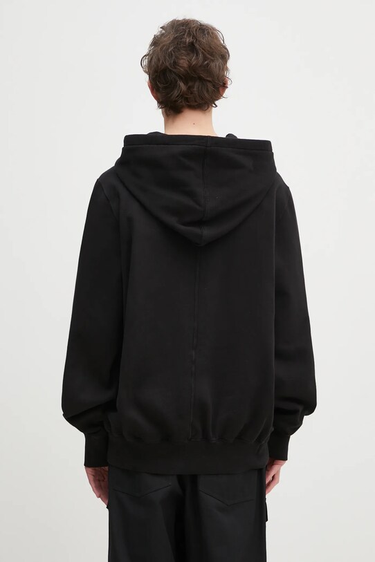 Clothing Rick Owens cotton sweatshirt Oversized DU01E3262.FEP2P black