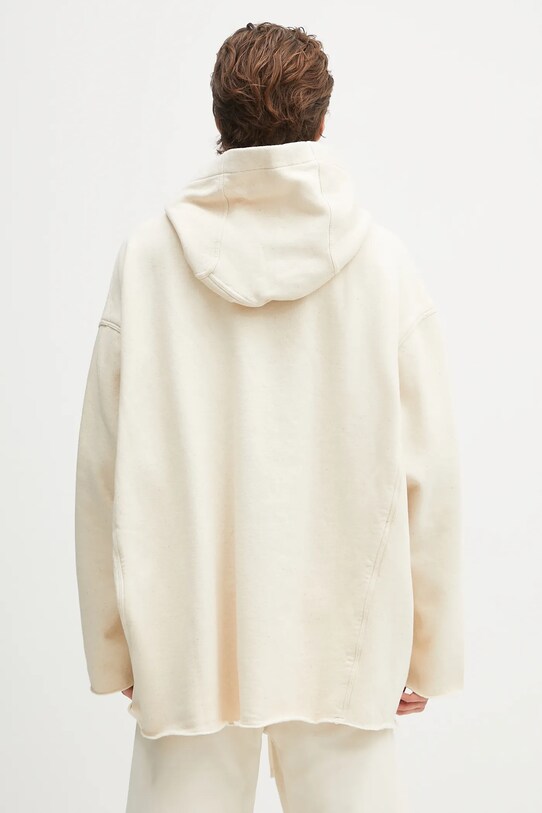 Odzież Rick Owens DRKSHDW bluza bawełniana Peter DU01E3280.FNEP5P beżowy