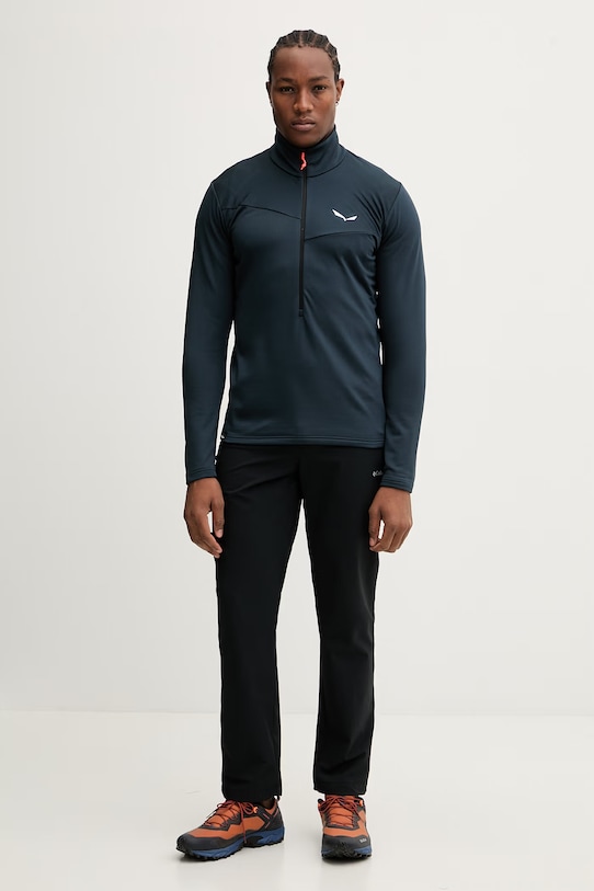 Outdoorová mikina Salewa Puez Cammino 00.0000029096 tmavomodrá SS26