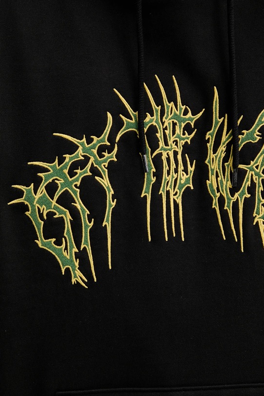 Vans hanorac de bumbac VN000M1NBLK1 negru