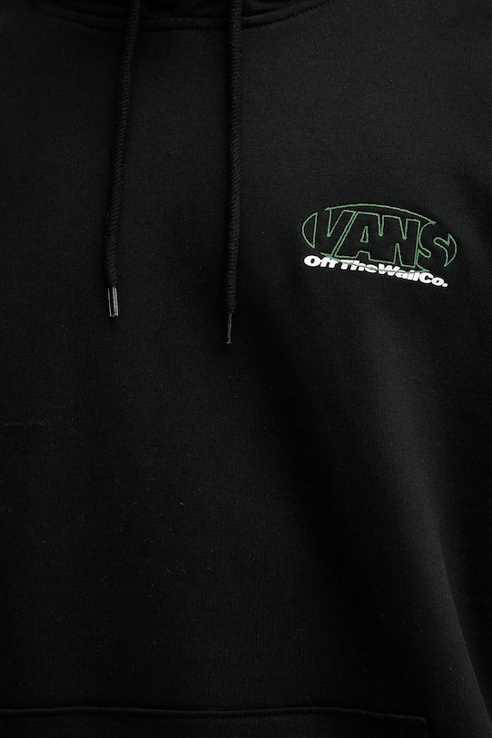 Vans hanorac de bumbac VN000M1PBLK1 negru