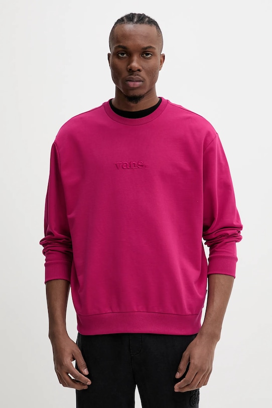 Vans pamut melegítőfelső pamut rózsaszín VN000NWBC9L1