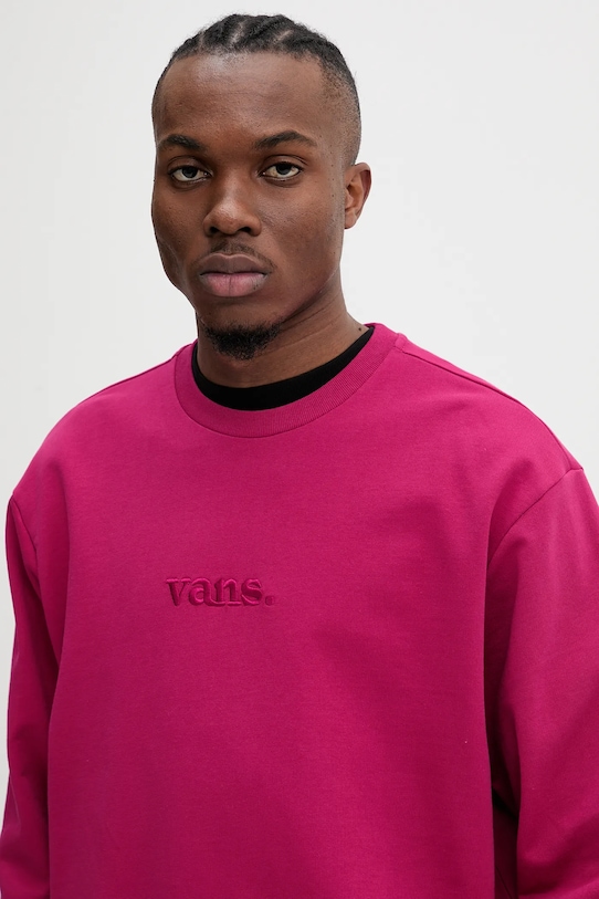 Vans pamut melegítőfelső rózsaszín VN000NWBC9L1