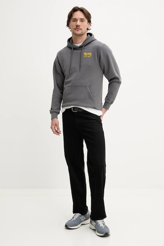 Vans bluza bawełniana VN000NWP1O71 szary AA00