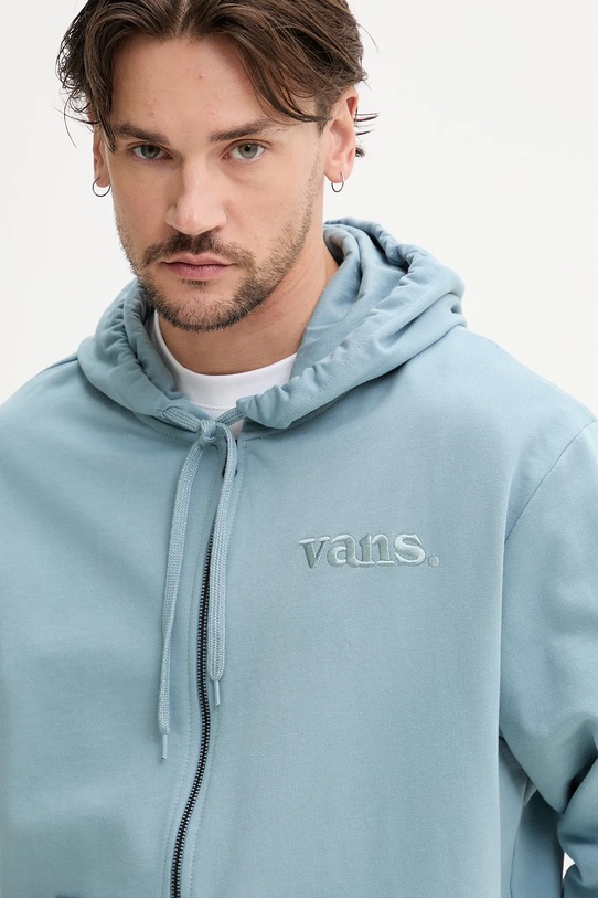 Vans bluza bawełniana niebieski VN000P1FCFL1