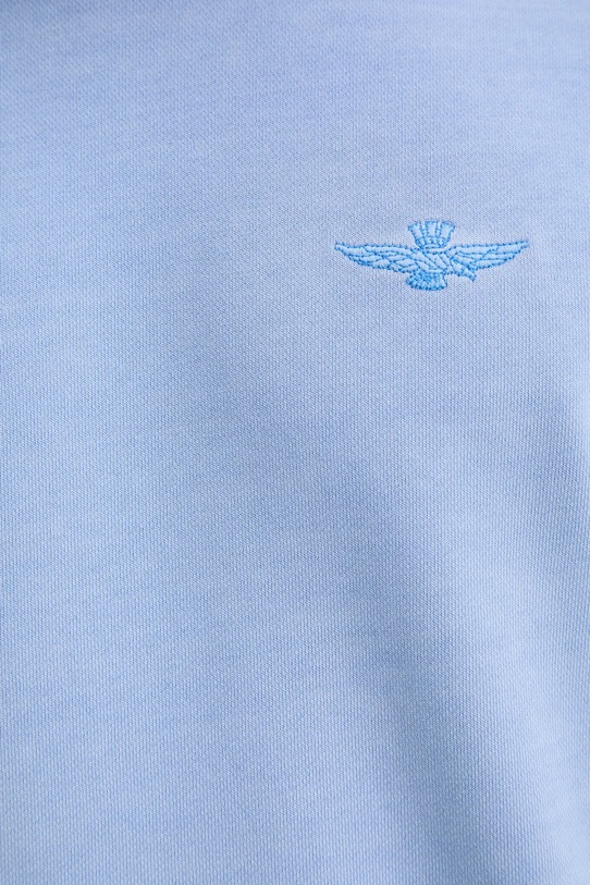 Bavlněná mikina Aeronautica Militare FE1991F583 modrá