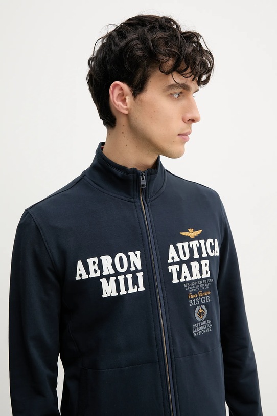 Mikina Aeronautica Militare tmavomodrá FE1999F459