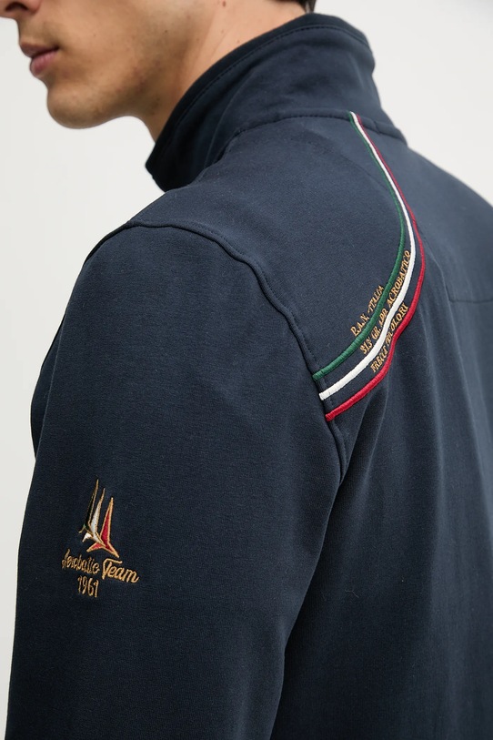 Mikina Aeronautica Militare FE1999F459 tmavomodrá