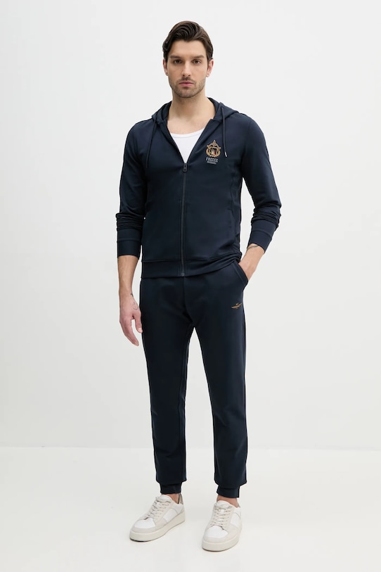 Tepláková souprava Aeronautica Militare pletenina námořnická modř TF086F459