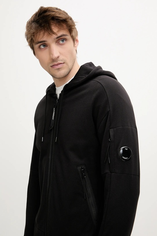 Bavlnená mikina čierna 18CMSS025A005086W