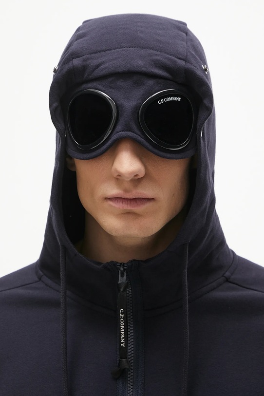 Хлопковая кофта C.P. Company тёмно-синий 18CMSS028A005086W