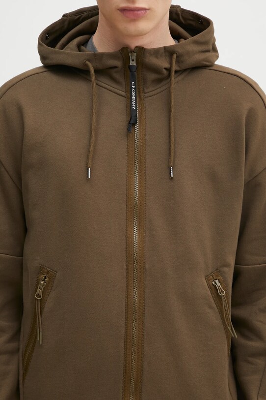 C.P. Company bluza bawełniana 18CMSS028A005086W zielony