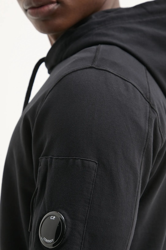 Хлопковая кофта C.P. Company 18CMSS057A002246G чёрный