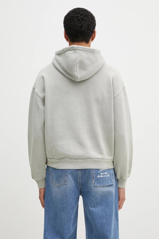 Abbigliamento Axel Arigato felpa in cotone Patch Washed Hoodie A2993002 verde