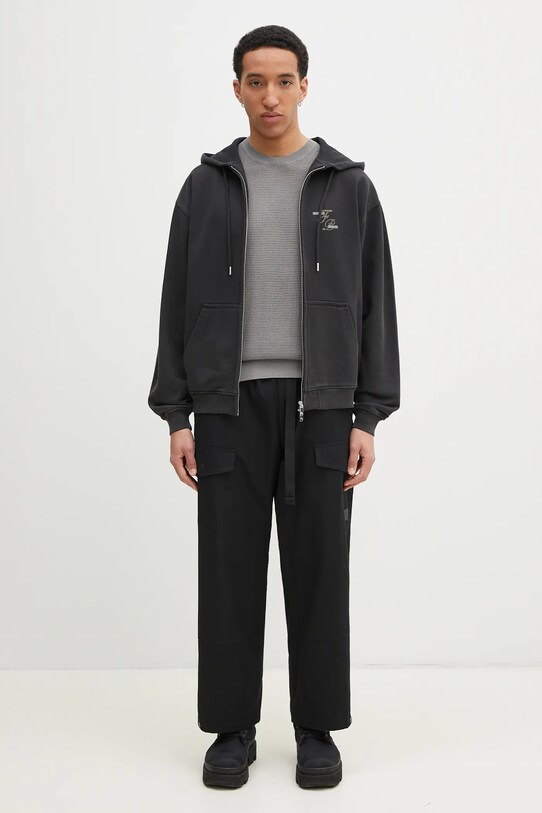 Памучен суичър Filling Pieces Topiary 80699840626 сив