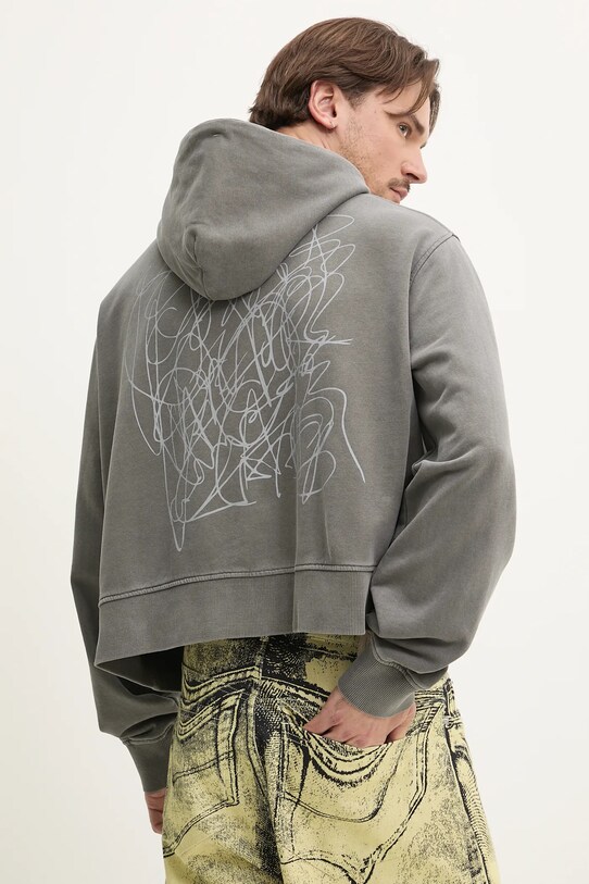 Odzież CAMPERLAB bluza bawełniana AU00018.001 szary