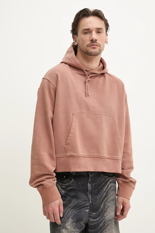 CAMPERLAB bluza bawełniana pomarańczowy AU00018.002