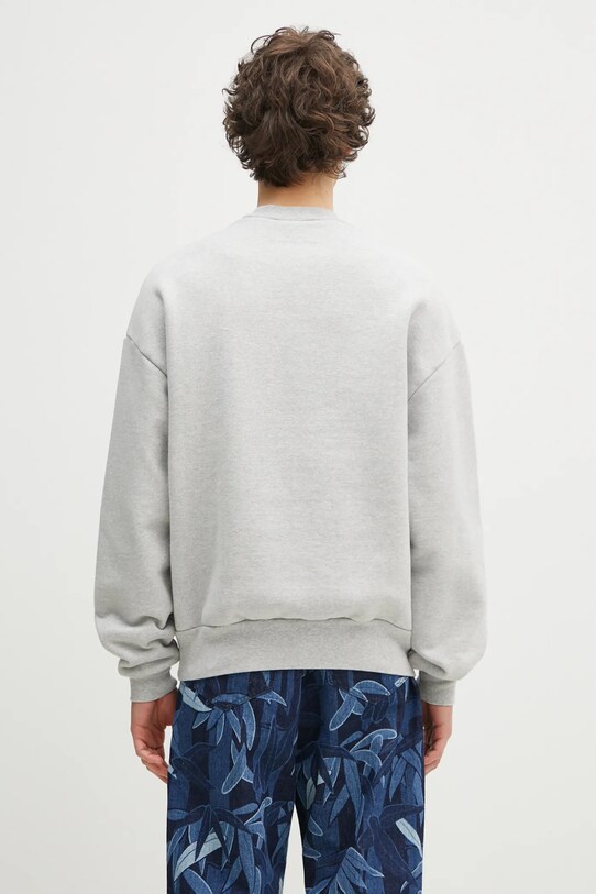 Îmbrăcăminte MKI MIYUKI ZOKU hanorac de bumbac 800 Gsm Superweight Crewneck 800.GSM.SUPERWEIGHT.CRE gri