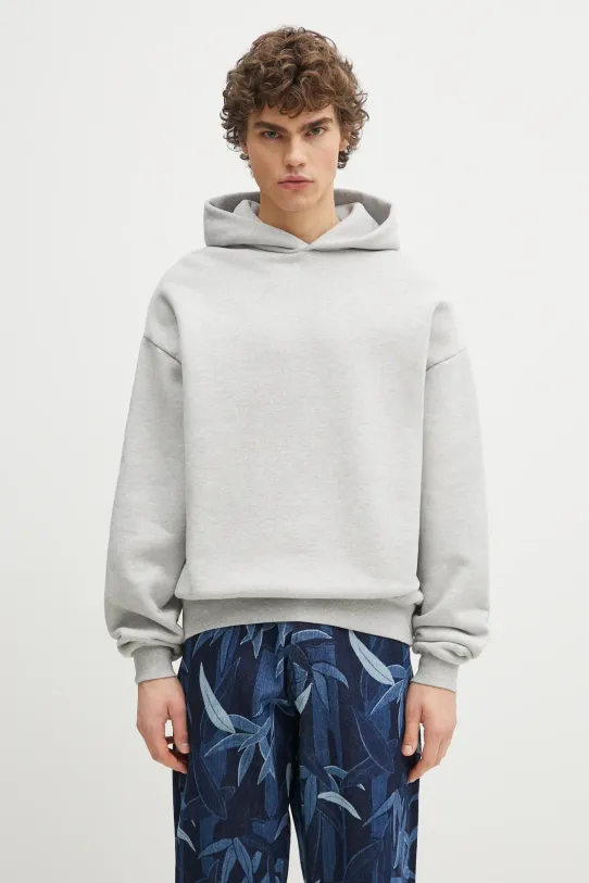 MKI MIYUKI ZOKU bluza bawełniana 800 Gsm Superweight Hoody bawełna szary 800.GSM.SUPERW.HOO