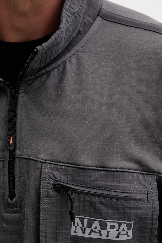 Napapijri bluza B-Tusco Hz NP0A4IC9H981 szary