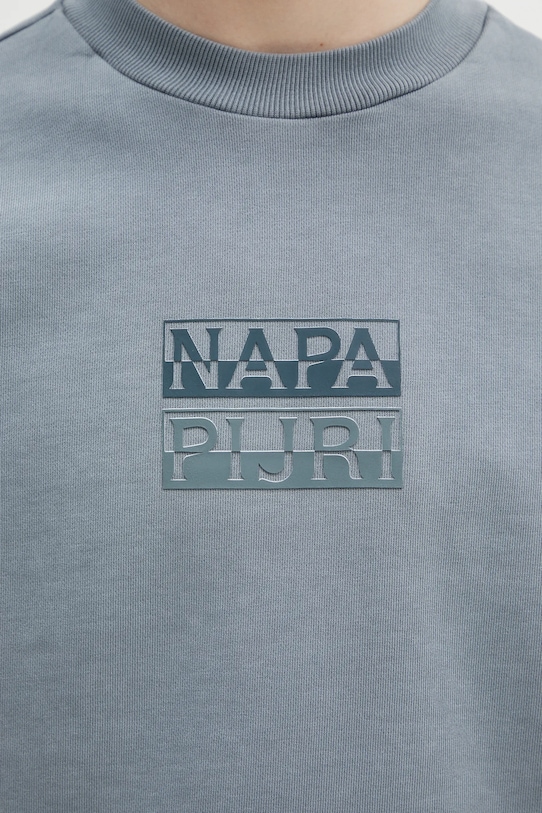 Бавовняна кофта Napapijri B-Cortona NP0A4ICBG1Y1 сірий