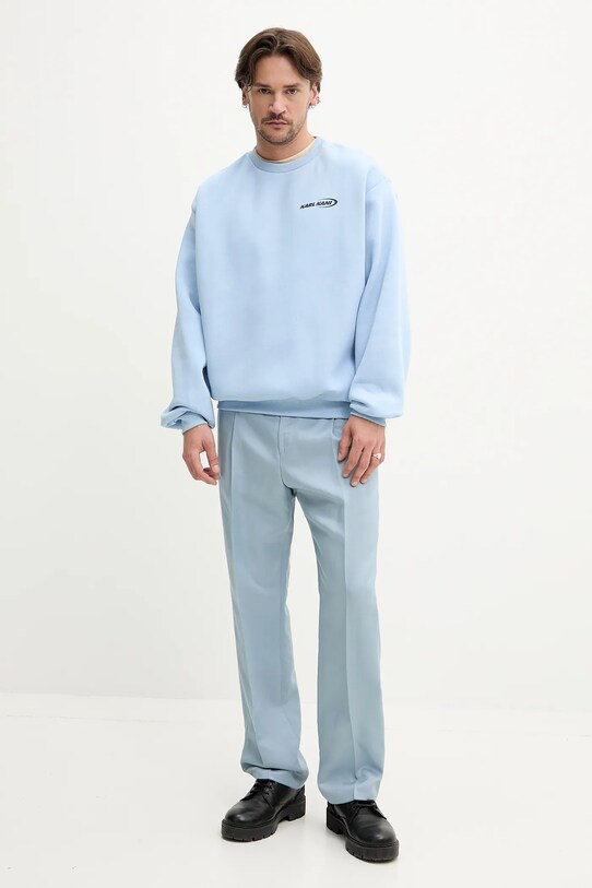 Кофта Karl Kani 60200035 блакитний SS25