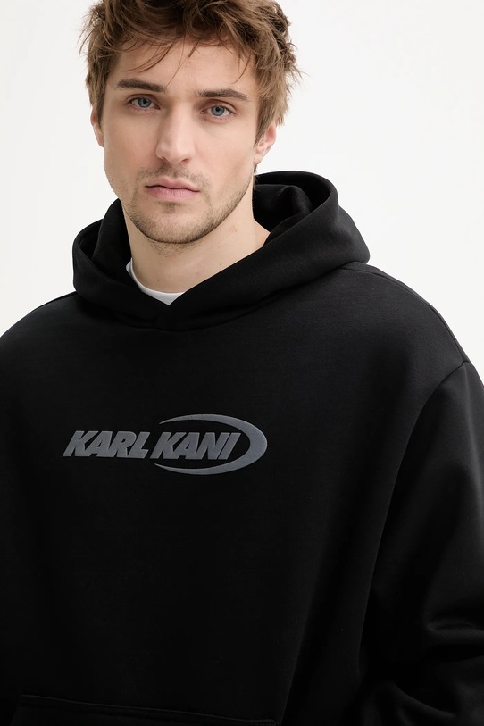 Karl Kani hanorac de bumbac negru 60210341