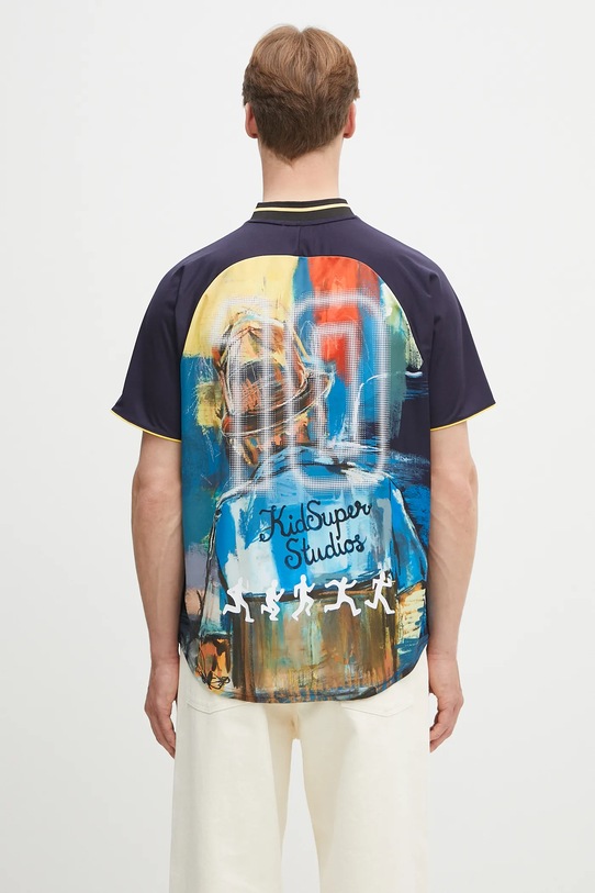 Odzież Puma t-shirt PUMA x KIDSUPER Graphic Jersey 629512 granatowy