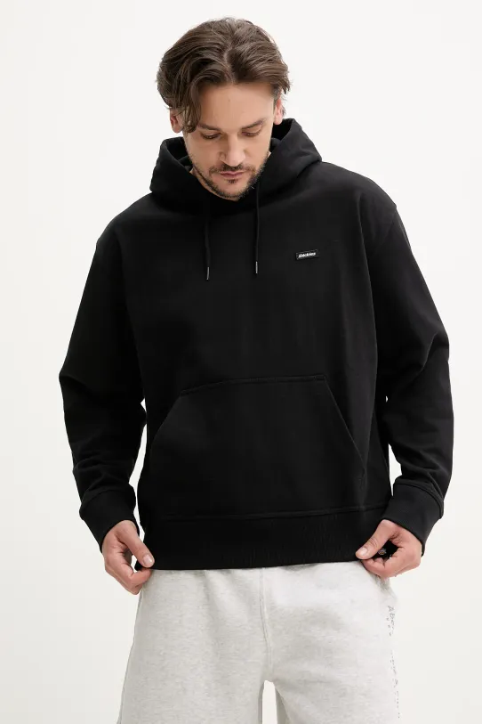 Mikina Dickies Clancy Heavyweight Hoodie Black hladký černá DK0A87CJBLK1