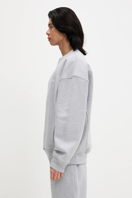 RHUDE sweatshirt Classique RHSS25ST01229 gray SS25